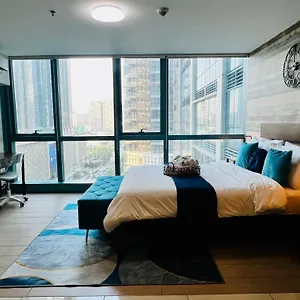 Bgc Luxury - Pool, Wi-fi, View - 11 Apartment Manila